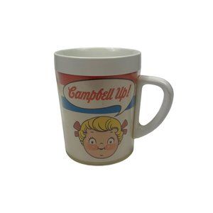 Vintage 1970s Soup Campbell Up! Plastic Cup by West Bend Thermo-Serv